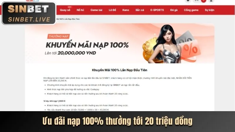Khuyến mãi chào mừng thành viên mới 999ok